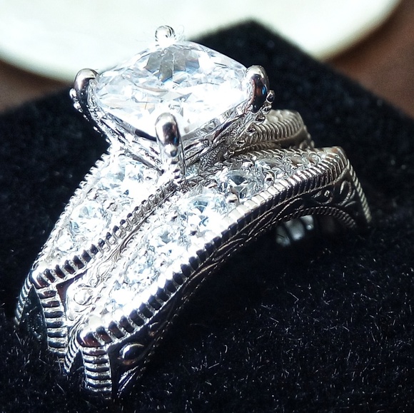 Xavier CZ Ring Set - Picture 5 of 5